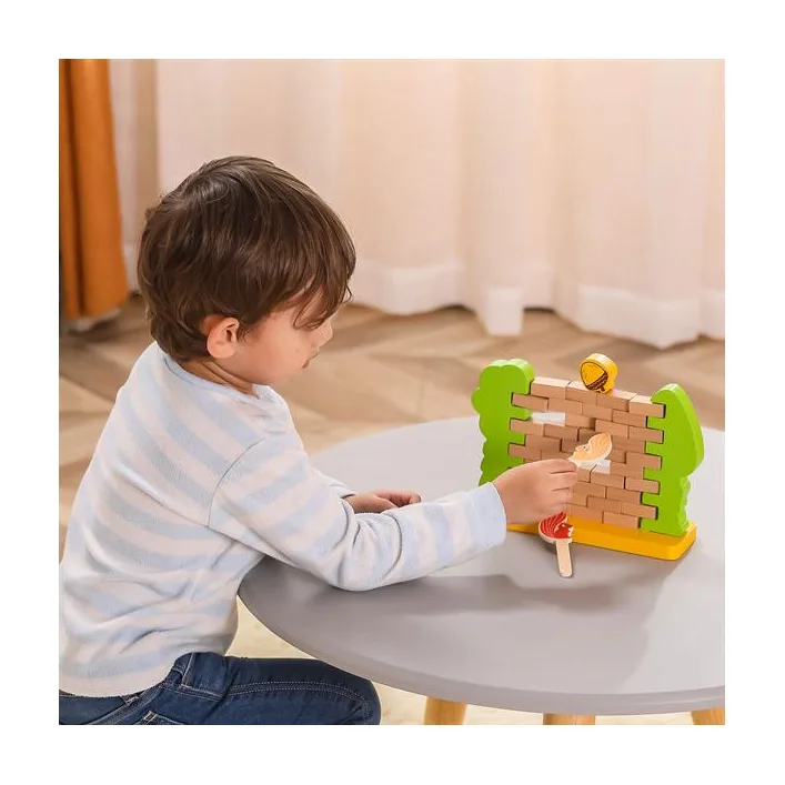 Настольная игра Viga Toys Стена из кирпичиков (44566)