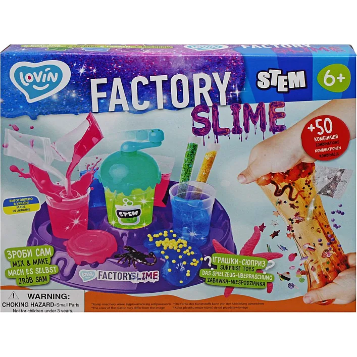 Набор для экспериментов Slime Factory 80155 TM Lovin (Риз8155)