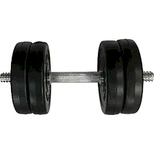 Гантель наборная композитная в пластиковой оболочке Rock Pro-R 6 кг NE-PL-R-006