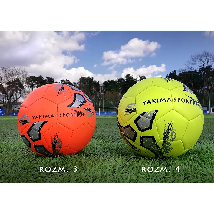 Футбольный мяч Yakima Sport (размер 3) - оранжевый.