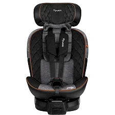 Автокресло Nukido Prestige Line ISOFIX 0-36 кг, черно-серое.