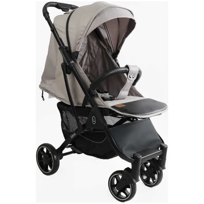 Тележка прогулочная детская "JOY" Livvi LV-09257 (1) рама алюминиевая, футкавер, подстаканник, телескопическая ручка, в коробке