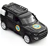 Автомодель серии Шевроны Героев - LAND ROVER DEFENDER 110 - ГУР МО (Маш6909)