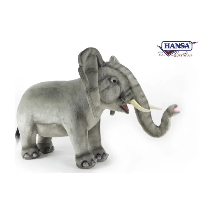 Мягкая игрушка Слон, серия Animal Seat длина 106см, Hansa (6081)