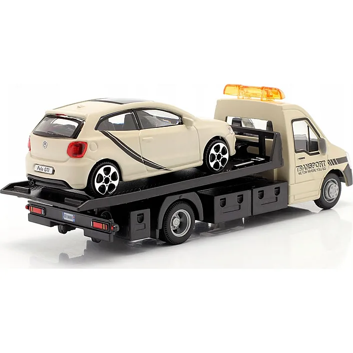 Игровой набор - АВТОПЕРЕВОЗЧИК автомоделью VW Polo GTI Mark 5 18-31403 (Маш6584)