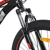 Велосипед MTB2602-2, 26 дюймов, алюминиевая рама 13 Shimano 21SP черно-красный