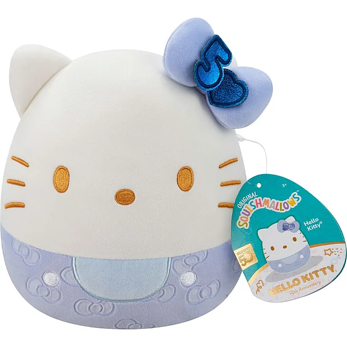 Мягкая игрушка Squishmallows – Хеллоу Китти в синем (20 cm)