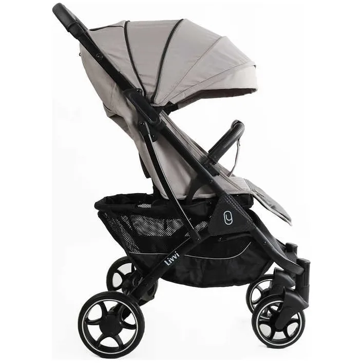 Тележка прогулочная детская "JOY" Livvi LV-09257 (1) рама алюминиевая, футкавер, подстаканник, телескопическая ручка, в коробке