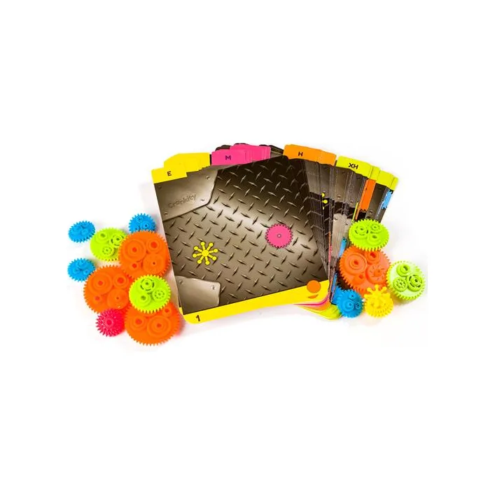 Игра-головоломка Fat Brain Toys Crankity Разноцветные шестерёнки (FA140-1)