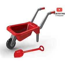 Тачка красная 01530/1 DOLONI (Укр5531)