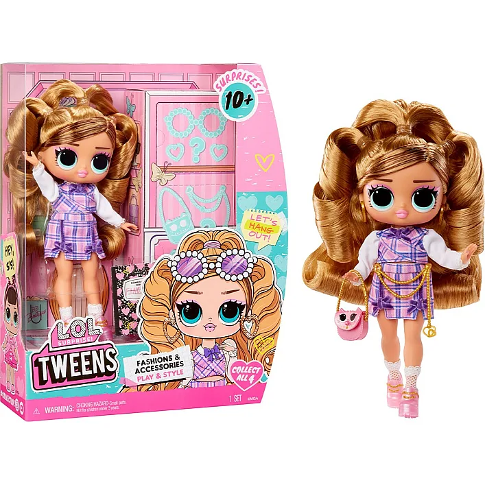 Игровой набор с куклой L.O.L. Surprise! серии Tweens Core – Модница