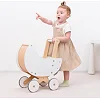 Коляска для кукол с постельным бельем (белая) New Classic Toys (10760)