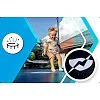 Батут THUNDER INSIDE ELITE с внутренней сеткой 16 футов 488 черный