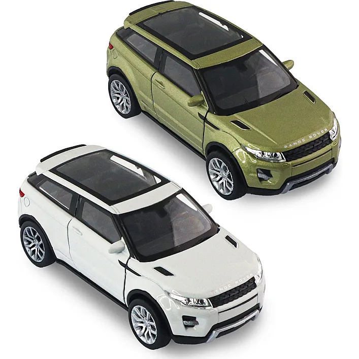 Автомодель - LAND ROVER RANGE ROVER EVOQUE (білий, зелений)