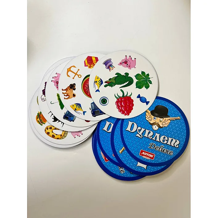 Настольная игра "Дуплет Deluxe" 1038 в металлической коробке