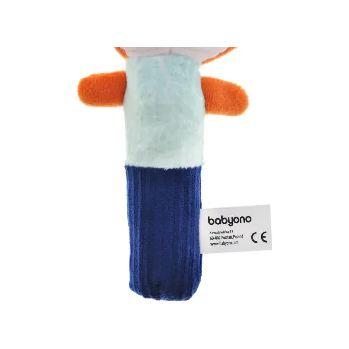 Игрушка с пищалкой 1497 "Лисичка"/"Babyono" (Нем9265)