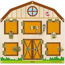 Бизиборд Viga Toys Домик на ферме (51627FSC)
