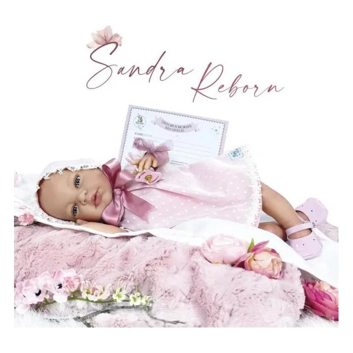 Лялька Sandra Reborn, в коробці Nines d`Onil (02084)