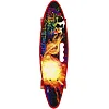 Пенни борд "Fireball" 24" Bambi SC20523 с ручкой, PU колеса со светом