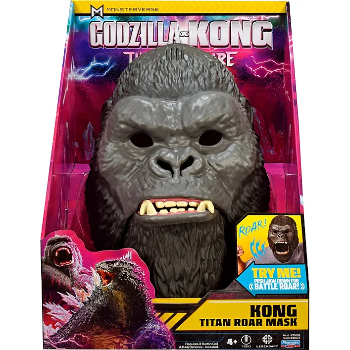 Интерактивная игрушка Godzilla vs. Kong – Маска Конга (звук)