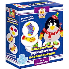 Настольная "Crazy Koko. Носки-перчатки" VT8025-05 VladiToys (Нас4174)