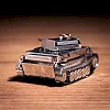 Коллекционная модель-конструктор Metal Time World of Tanks танк Pz.Kpfw. II Ausf. G (MT061)