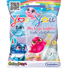 Коллекционная фигурка-сюрприз You You – Милые дельфины