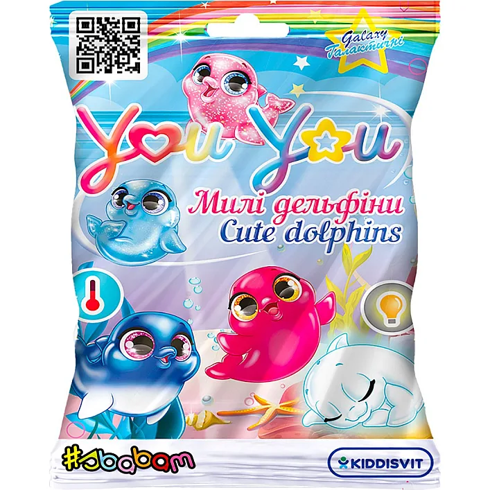 Коллекционная фигурка-сюрприз You You – Милые дельфины