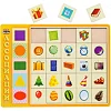Деревянная игра "Ассоциации", геометрические фигуры