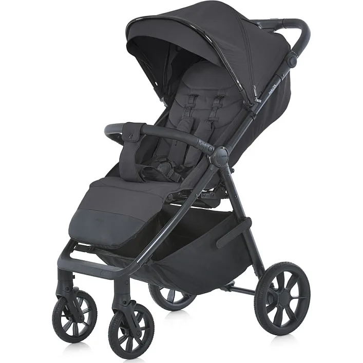 Детская прогулочная коляска MALTA ME 1182 Black Onyx