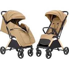 Прогулочная коляска CARRELLO Cross CRL-5523 Sparrow Beige