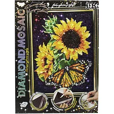 Алмазная мозаика "DIAMOND MOSAIC. Подсолнухи"