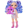Игровой набор с куклой Rainbow High серии Littles - Аметиста
