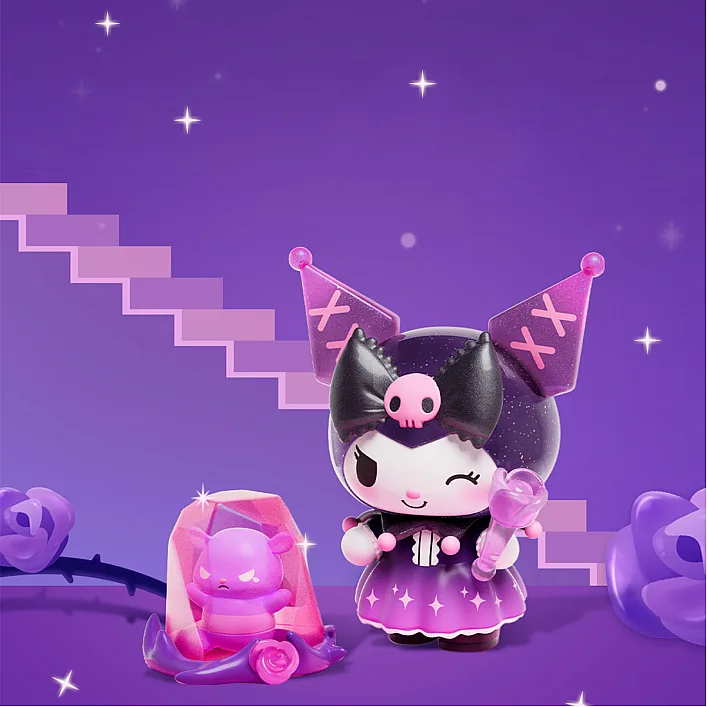 Фігурка-сюрприз POP TOP KUROMI & MY MELODY – КВІТКОВА ТАЄМНИЦЯ (в ас.)