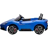 Электромобиль MASERATI S313 двухместный, кожаные сиденья, колеса, EVA, MP3, Р/К, 12В*14АH, 4*45W (Рез2313)