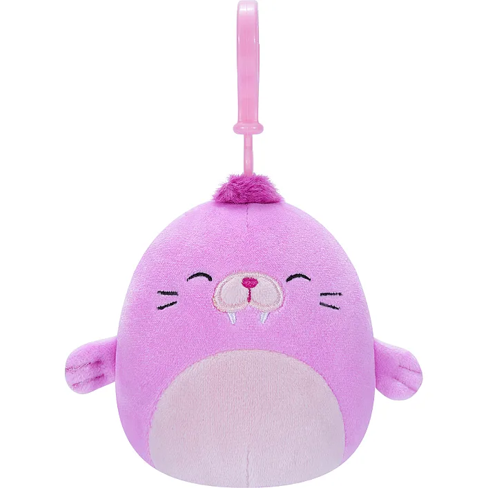 М'яка іграшка на кліпсі SQUISHMALLOWS – МОРЖ ПЕПЕ (9 cm)