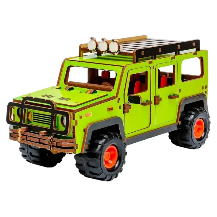 Деревянный 3D конструктор "Wood Rover" Puz-00951 PuzzleOK (Дер6448)