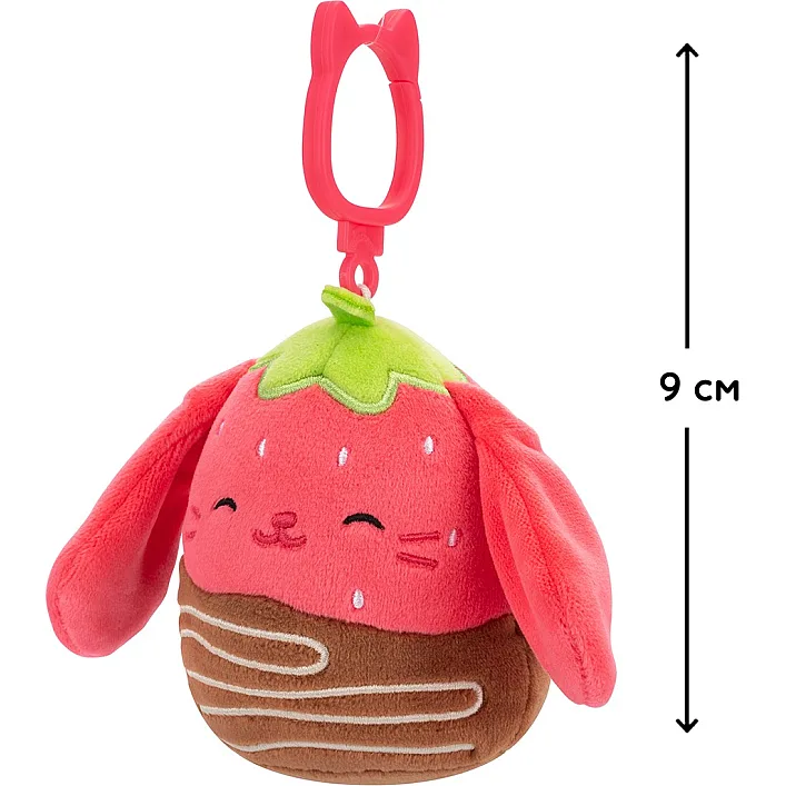 Мягкая игрушка на клипсе Squishmallows – Кролик Гунда