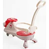 Каталка-толокарь JOY SJ-774-48 (6) колеса PU со светом, музыка и свет, защитный бампер, родительская ручка, в коробке