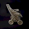 Коляска для кукол сидячая Eco Beige 0122/02eco DOLONI (Дев2232)