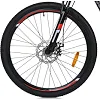 Велосипед MTB2602-2, 26 дюймов, алюминиевая рама 13 Shimano 21SP черно-красный