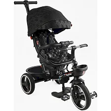 Велосипед 6390 &ndash; 26-302 BestTrike "Oscar" (1) ПОВОРОТНОЕ СИДЕНИЕ, РУЛЬ СОСТАВЛЯЕТСЯ, КОЛЕСА С ПРОГУЛИТЕЛЬНЫМ PU, КОРЗИНА, ТЕЛЕСКОПИЧЕСКАЯ РУЧКА
