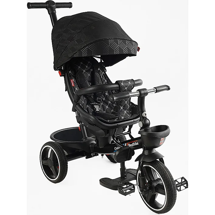 Велосипед 6390 – 26-302 BestTrike "Oscar" (1) ПОВОРОТНЕ СИДІННЯ, КЕРМО СКЛАДАЄТЬСЯ, КОЛЕСА З ПРОГУМОВАНИМ PU, КОШИК, ТЕЛЕСКОПІЧНА РУЧКА