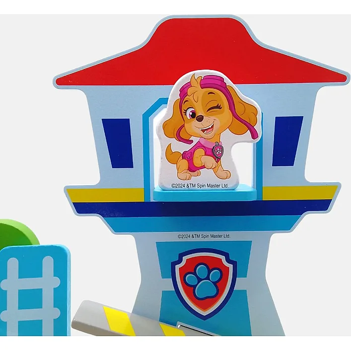 Деревянная игрушка-конструктор "Щенячий патруль", 14 элементов