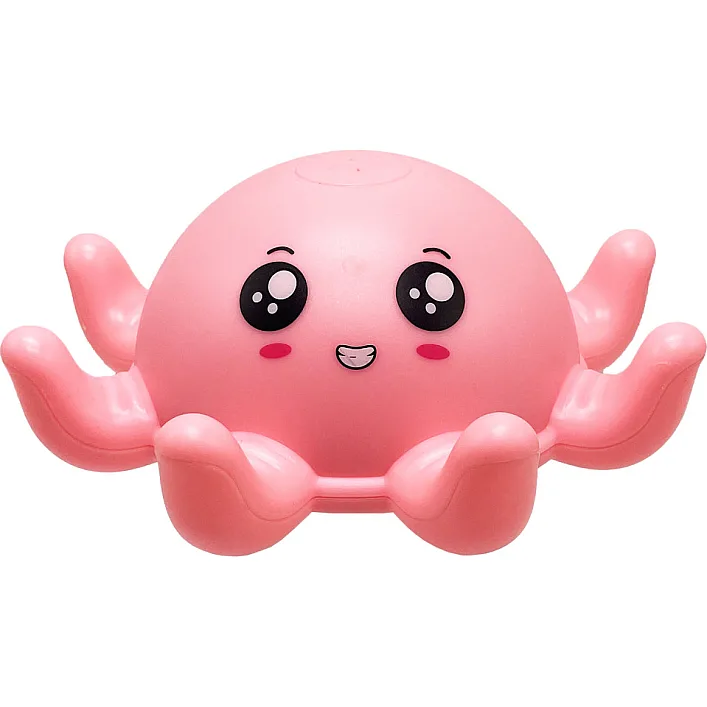 Детская игрушка для игры в ванне "Осьминог-Фонтан" 2020(Pink) розовый