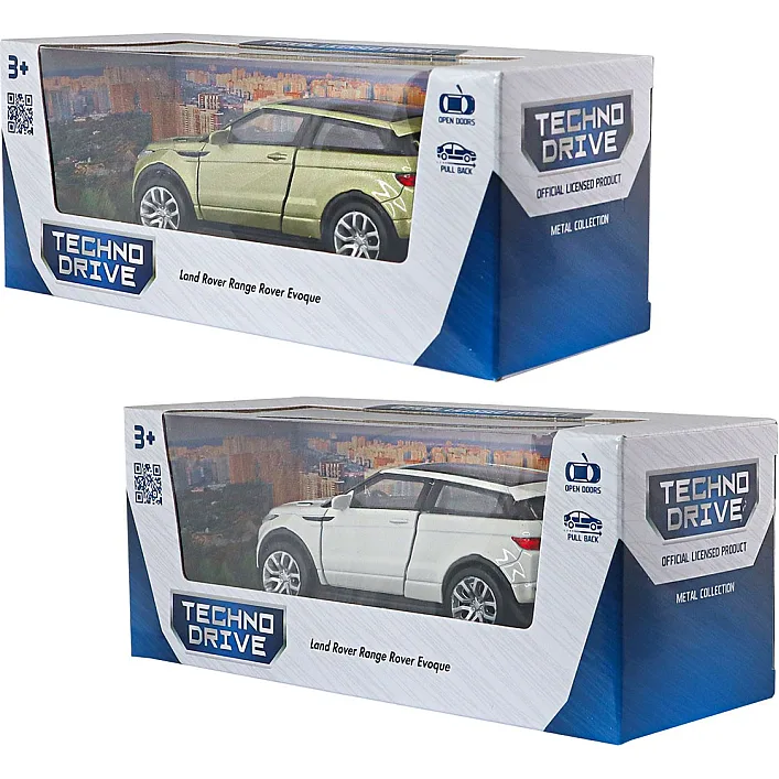 Автомодель - LAND ROVER RANGE ROVER EVOQUE (білий, зелений)