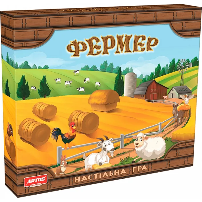 Дитяча настільна гра "Фермер" 0758 від 6 років