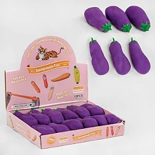 Игра-антистресс М 12174 (24) “Баклажан”, ЦЕНА ЗА 12 ШТУК В БЛОКЕ
