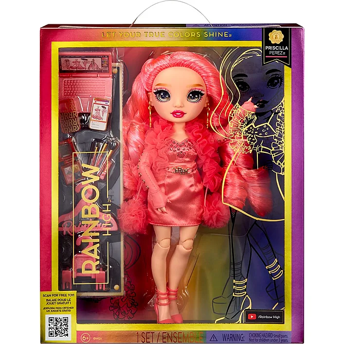 Лялька RAINBOW HIGH S23 – ПРІСЦИЛЛА ПЕРЕЗ (з аксесуарами)
