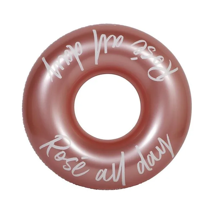 Круг для плавання великий Sunny Life Rose Gold, до 100 кг
